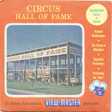 5 ANDREW - Circus Hall of Fame - View-Master 3 Reel Packet - 1957 - vintage - A995-S3 Packet 3dstereo 