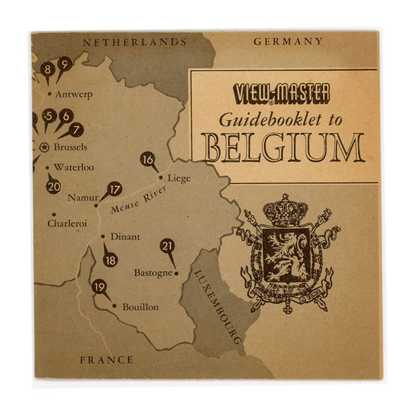 Belgium - View-Master - Vintage - 3 Reel Packet - BARG-B188-S5 3Dstereo 