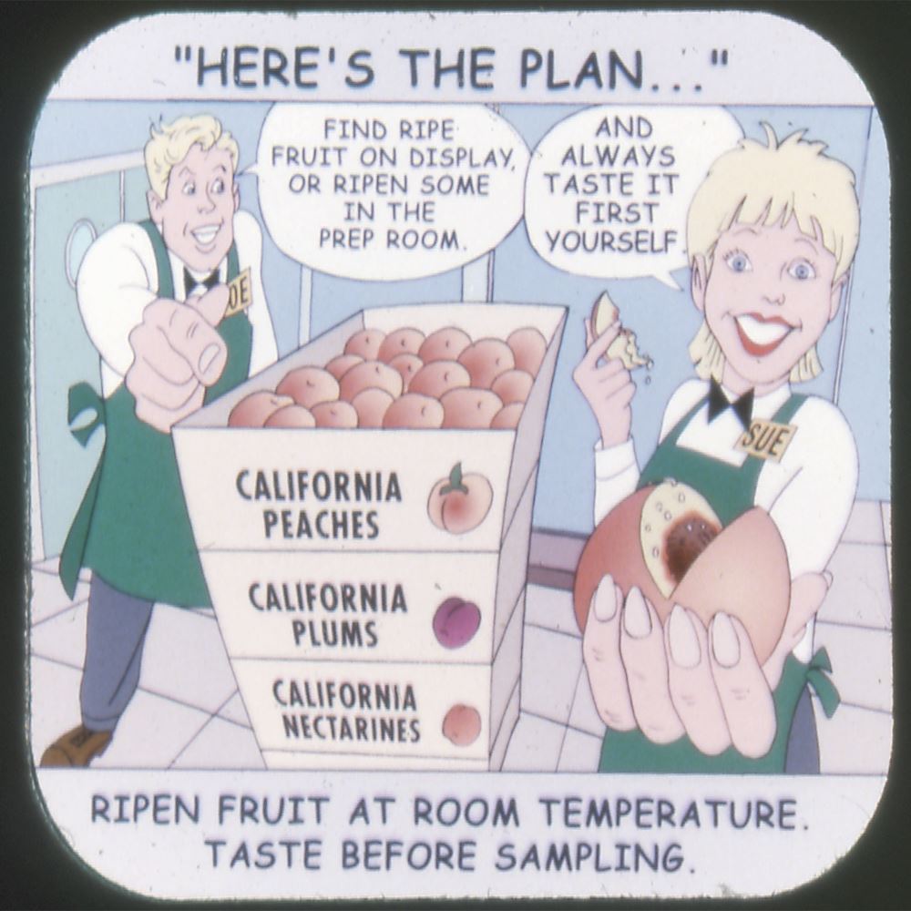 California Tree Fruit Agreement 2 ViewMaster Commercial Reels Set