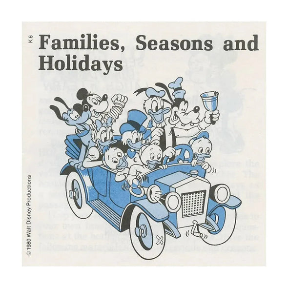 2 ANDREW - Families, Seasons and Holidays - View-Master Vintage 3 Reel Packet - vintage - (K6-G6) Packet 3Dstereo 