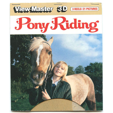 4 ANDREW - Pony Riding - View-Master 3 Reels on Card - vintage - D234-E VBP 3dstereo 
