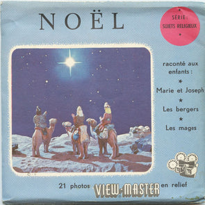 5 ANDREW - Noël - View-Master 3 Reel Packet - 1948 - vintage - XM-1,2,3-BS3 Packet 3dstereo 