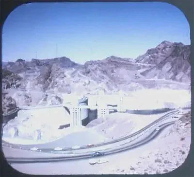 5 Andrew - Hoover Dam - View-Master 3 Reel Set - 1960s views - vintage - A158-G1A Packet 3dstereo 