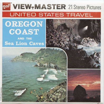 5 ANDREW - Oregon Coast - View-Master 3 Reel Packet - 1973 - vintage - A247-G3C Packet 3dstereo 