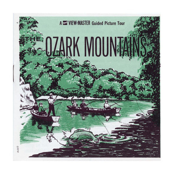5 ANDREW - Ozark Mountains - View-Master 3 Reel Packet - vintage - A449-G3A Packet 3dstereo 