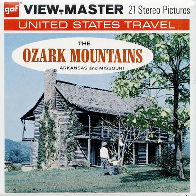 Ozark Mountains - View-Master 3 Reel Packet - vintage - A449-G3A Packet 3dstereo 