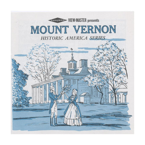 5 ANDREW - Mount Vernon - View-Master 3 Reel Packet - vintage - A812-G3A Packet 3dstereo 