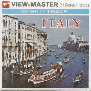 5 ANDREW - Italy - View-Master 3 Reel Packet - vintage - B180-G3A Packet 3dstereo 