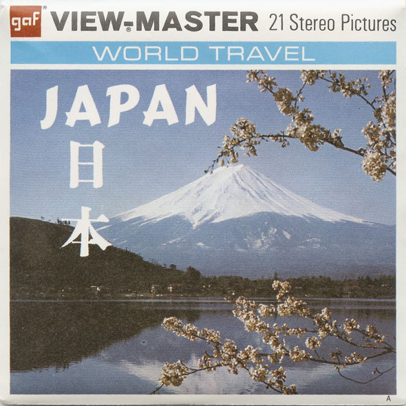 5 ANDREW - Japan - View-Master 3 Reel Packet - vintage - B262-G3A Packet 3dstereo 