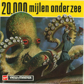 20.000 Mijlen Onder Zee - View-Master 3 Reel Packet - vintage - (B370N-BG4) Packet 3dstereo 