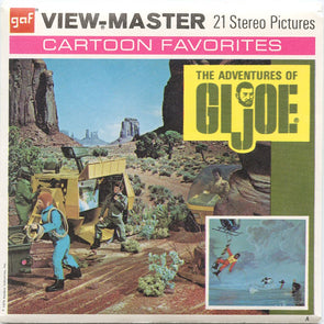 The Adventures of G.I. Joe - View-Master 3 Reel Packet - 1974 - vintage - B585-G3A Packet 3dstereo 