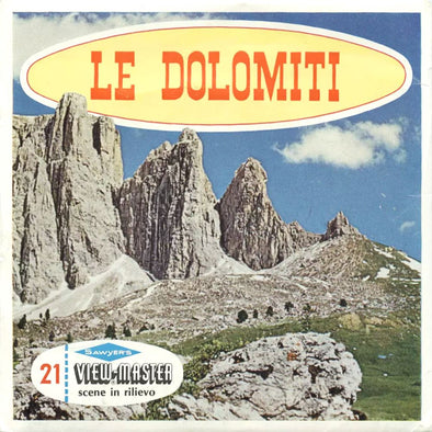 5 ANDREW - Le Dolomiti - View-Master 3 Reel Packet - C027I-BS6 - vintage Packet 3dstereo 