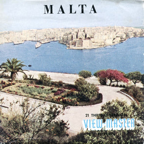 4 ANDREW - Malta - View-Master 3 Reel Packet - vintage - C090-BS5 Packet 3dstereo 