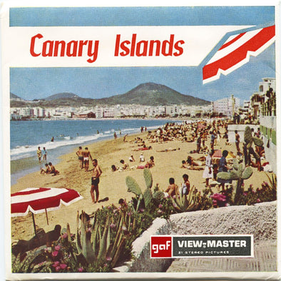 5 ANDREW - Canary Islands - View-Master 3 Reel Packet - vintage - C260E-BG1 Packet 3dstereo 
