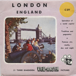 5 ANDREW - London - England - View-Master 3 Reel Packet - vintage - C277-BS4 Packet 3dstereo 