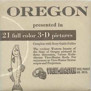 5 ANDREW - Oregon - View-Master 3 Reel Packet - vintage - S2 Packet 3dstereo 