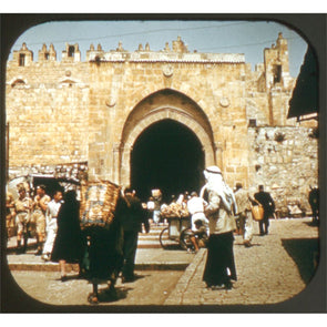 5 ANDREW - Street Scenes in Old Jerusalem Palestine - View-Master Single Reel - vintage - 4002 Reels 3dstereo 