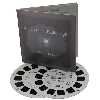 Stereo Floral Radiography - Two ViewMaster Reels and Booklet Packet 3dstereo 