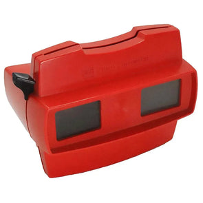 View-Master Viewer - No. 10 (J) - Red - vintage 3Dstereo.com 