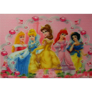 Disney Princesses - Dream a Princess Dream - 3D Lenticular Poster - 10x14 - NEW Poster 3dstereo 