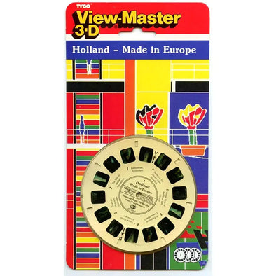 Holland - Made in Europa - View-Master 3 Reel Set on Card - NEW - (VBP-CR395) 3dstereo 