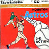 Houston Astros - View-Master 3 Reel Packet - 1980s - Vintage - (PKT-L18-V1m) Packet 3Dstereo 