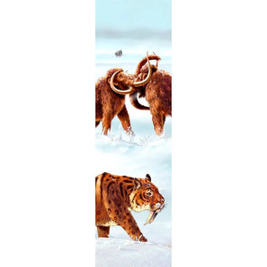 MAMMOTH - 3D Lenticular Bookmark - NEW Bookmarks 3Dstereo 