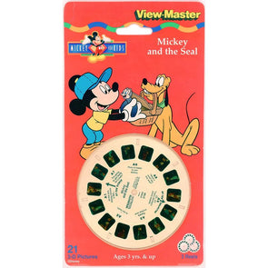 Mickey and the Seal - View-Master 3 Reel Set on Card - (zur Kleinsmiede) - (3106) - NEW VBP 3dstereo 