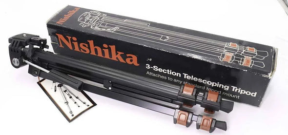 Nishika N8000 Stereo Camera - Complete Ensemble - vintage 3Dstereo.com 