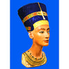 Nophretete (Nefertiti) - 3D Lenticular Postcard Greeting Card 3dstereo 