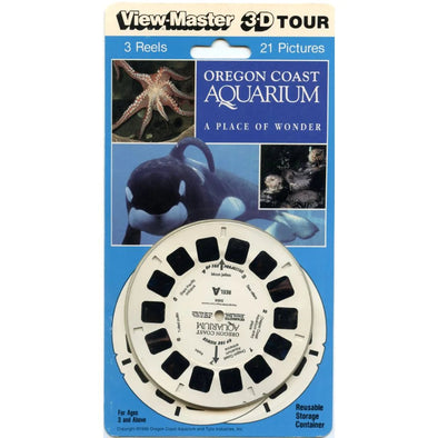 Oregon Coast Aquarium - View-Master - 3 Reel Set on Card - NEW - (VBP-5494) VBP 3dstereo 