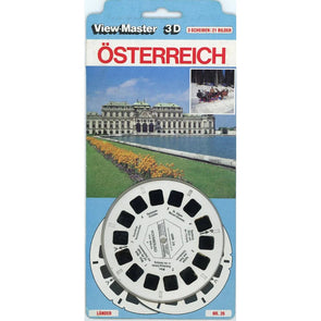 Osterreich - Austria - View-Master 3 Reel Set on Card - (zur Kleinsmiede) - (BC-660-123-DM) - NEW VBP 3dstereo 
