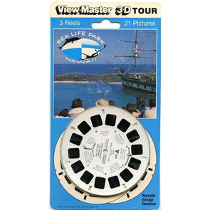 Sea Life Park - Hawaii - View-Master 3 Reel Set on Card - NEW - (VBP-5009) VBP 3dstereo 