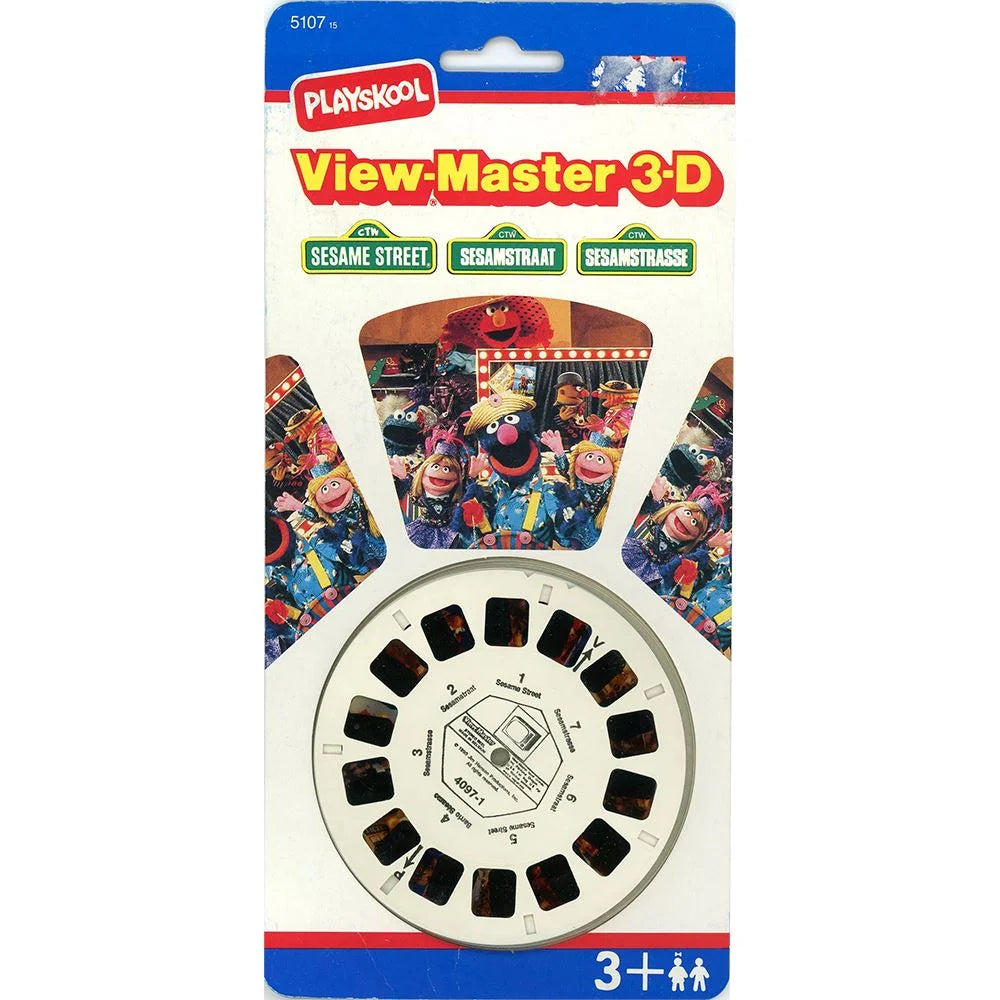 Elmo Toy Vintage Sesame Street Visits The Farm Viewmaster Reels