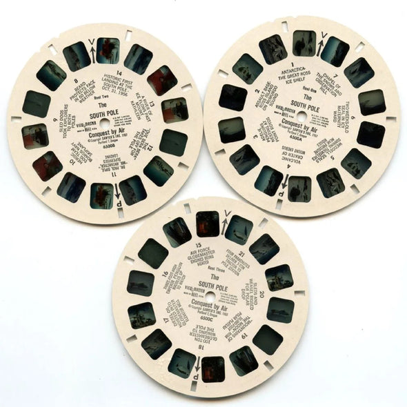 South Pole - View-Master- Vintage - 3 Reel Packet - 1950s views (ECO-SOU-PO-S3) Packet 3dstereo 