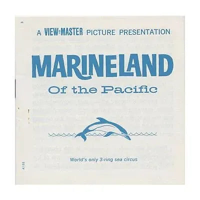 1 ANDREW - Marineland of the Pacific - View-Master Test 3 Reel Set - from VM Archives - 1960s - vintage - (A188-G1A) Packet 3dstereo 