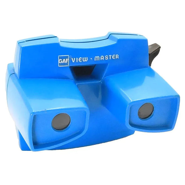 View-Master Viewer - No. 10 (J) - Blue - vintage 3Dstereo.com 