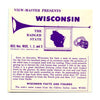 Wisconsin - View-Master 3 Reel Packet - 1960s views - vintage - ( PKT- A525-S5 ) Packet 3dstereo 