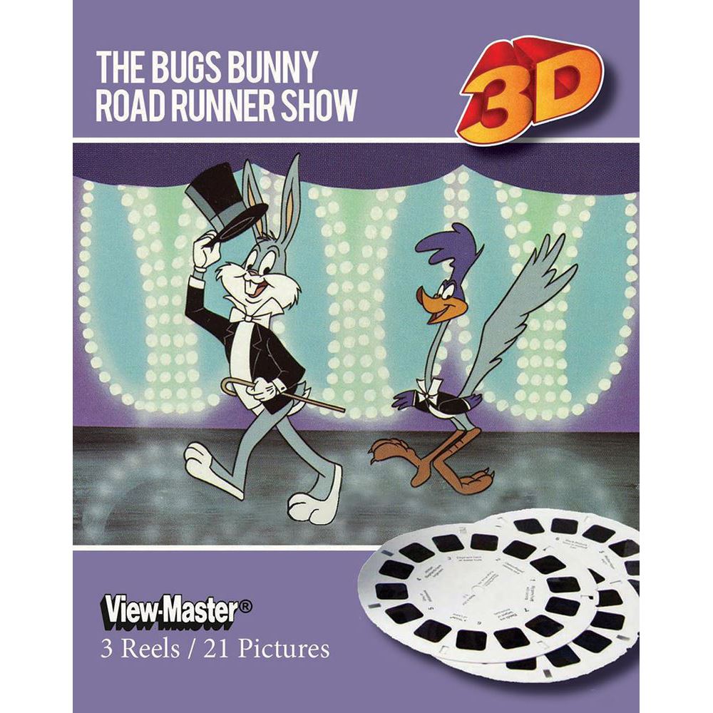 The Bugs Bunny Road Runner Show Intro The Bugs Bunny Road Runner Show - View-Master 3 Reel Set - AS NEW