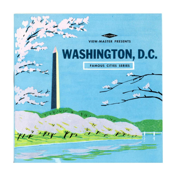 View-Master - Washington - A790 - Vintage - 3 Reel Packet - 1960s views Packet 3dstereo 