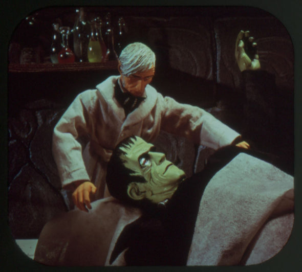 Frankenstein - Classic Tales - View Master 3 Reel Packet - (B323-G5A) Packet 3Dstereo 