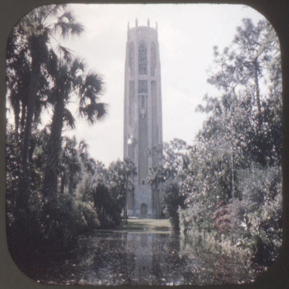 Bok Tower - Florida - View-Master Single Reel - 1955 - vintage - 167 Reels 3dstereo 