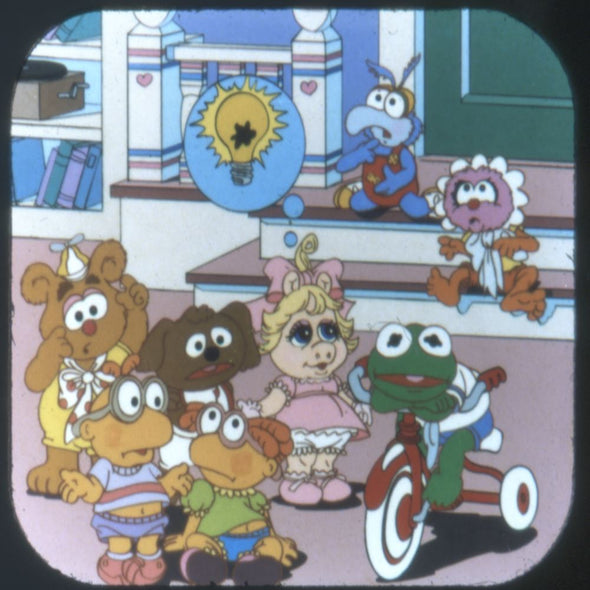 Muppet Babies - View-Master 3 Reel Set - AS NEW WKT 3dstereo 