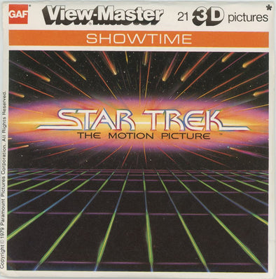 Star Trek - The Motion Picture - View-Master 3 Reel Packet - 1970s - vintage - K57-G6 Packet 3Dstereo 