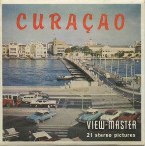  Curaçao - View-Master 3 Reel Packet - 1960s views - vintage - (B037-S5) Packet 