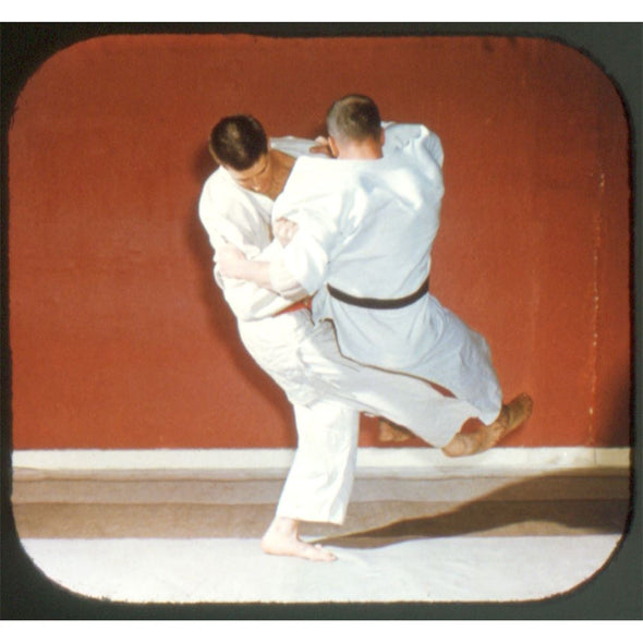 Judo & Karate - View-Master 3 Reel Set on Card - 1983 - vintage - B670EM VBP 3dstereo 