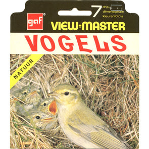 4 ANDREW - Vogels - View Master Single Reel on Card - 1975 - vintage - BD151-4-N VBP 3dstereo 