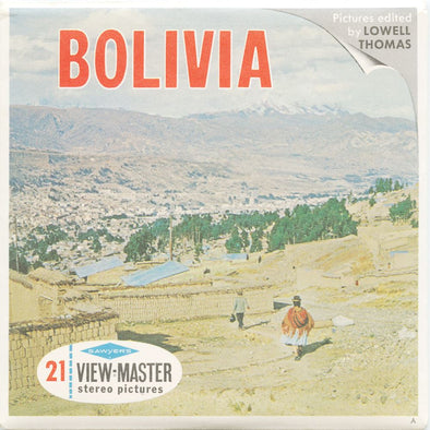 Bolivia - View Master 3 Reel Packet - vintage - B082-S6A Packet 3dstereo 
