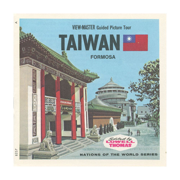 Taiwan (Formosa) - View Master 3 Reel Packet - vintage - B257-G1A Packet 3dstereo 