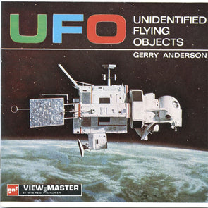 4 ANDREW - UFO - View-Master 3 Reel Packet - Gerry Anderson - 1970 - vintage - B417D-BG3 Packet 3dstereo 